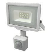 Optonica LED stenski reflektor 30W 2400lm 6000k IP65 PIR senzor beli