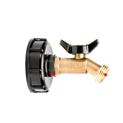 INF Adapter za rezervoar IBC Tote z medeninastim ventilom in dodatki, (21275599)