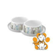 Moderna Double Trendy Dinner Small Maasai 2x350ml, Cinija Za Macke