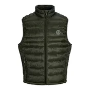 JACK & JONES Brezrokavnik JJEKINGSLEY oliva