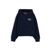TOMMY HILFIGER Majica mornarska/bela