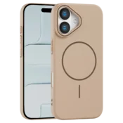 Rigid Silicone MagSafe maska za iPhone 17 – zlatna