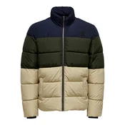 Only & Sons Prehodna jakna Melvin  kremna / mornarska / temno zelena