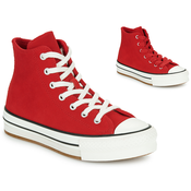 Converse Visoke superge CHUCK TAYLOR ALL STAR EVA LIFT Rdeča