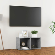 TV ormaric boja betona 72 x 35 x 36,5 cm od konstruiranog drva