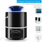 Mosquito eliminator Elektricna lampa protiv komaraca Crna