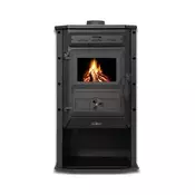 TIM SISTEM Pec na cvrsto gorivo Magic Stove crna