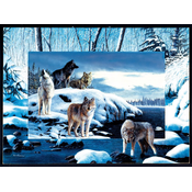 Sunsout - Puzzle Ledeni volkovi - 1 000 kosov