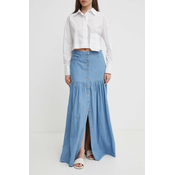 Suknja Pepe Jeans MAXI SKIRT HW DNM REG maxi, širi se prema dolje, PL901131R