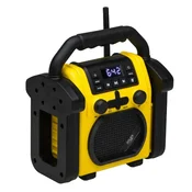 ADLER prenosni bluetooth digitalni LCD gradbeni radio