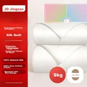 JD Original Svileni prekrivac, 2u1, Zimski, 220x240cm, Beli