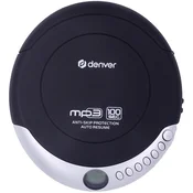 Denver Discman. Pomnilnik za nadaljevanje in preprečevanje motenj.