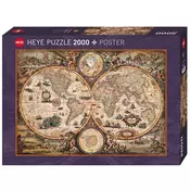Heye - Puzzle Vintage World 2000 - 2 000 kosov