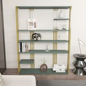 Hanah Home Polica za kucu Jenny, 120x160x29,6 cm, Svetlozelene boje