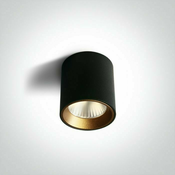 STROPNA SVJETILJKA LED/7W/3000K/500Lm/230V DIMM CRNA