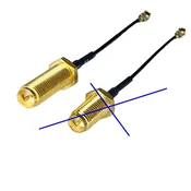 shumee Pigtail MHF4/SMA-RP vtičnica RF0.81 dolžine 5 cm
