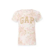 Gap Petite Majica bež/roza/bela