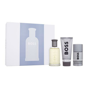 HUGO BOSS Boss Bottled Set toaletna voda 100 ml + gel za prhanje 100 ml + deodorant v stiku 75 ml za moške