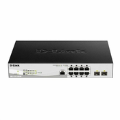 Prekidac D-Link DGS-1210-10P/ME/E PoE Gigabit Ethernet