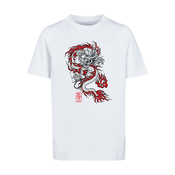 Childrens T-shirt Dragon Baller white