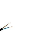 Kabel PP/L 2x0,75 črn (H03VVF)