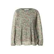ZABAIONE Bluza Mi44nell pastelno zelena / temno zelena / magenta / rosé