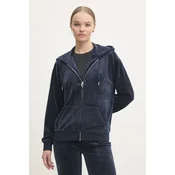 Velur pulover Juicy Couture HALAN OVERSIZED HOODIE