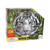 Puzzle bijeli tigar 236 elemenata