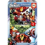 Northix Marvel Avengers Puzzle 48-delni komplet za otroke
