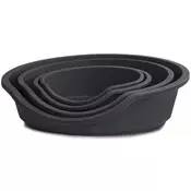 Duvo+ Ovalna ECO plastika 53x32x18cm črna +