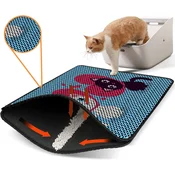 Aberto Design Prostorika za toalet za macke Nrszn0018, 45 x 60 cm, Plava