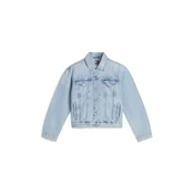 Tommy Jeans Prehodna jakna svetlo modra/rdeča/bela