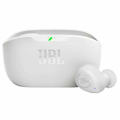 JBL slušalke z mikrofonom Wave Buds BT5.2 In-ear, bele