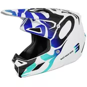 Motokros kaciga Shot Speed Ghost sjajno plava