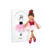 Punčka Isadora My Little Ballerina Jolijou 35 cm v rožnati oblekici s krilo iz nežnega blaga od 4 leta