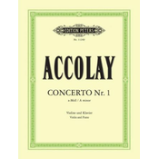 ACCOLAY:CONCERTO NR.1 A-MOLL VIOLIN AND PIANO