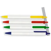 Kemični svinčnik, 0,7 mm, potisni mehanizem, VICTORIA OFFICE, moder, 50 kosov