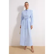 Trendyol Modest Ženska haljina Tctss26Eb00044, Plava