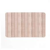 Rjava gumijasta kopalniška preproga 50x80 cm Calista – douceur dintérieur