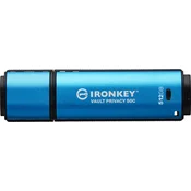 Kingston Ironkey Vault Privacy 50C/512GB/USB 3.2/USB-C/Modri