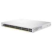 Cisco preklopnik CBS250-48P-4G (48xGbE, 4xSFP, 48xPoE+, 370W) - OSVJEŽI