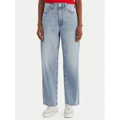 Calvin Klein Jeans Jeans hlače Eu Barrel LV047E628G Modra Barrel Fit
