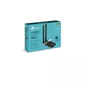 TP-Link - Mrežna kartica TP-LINK ARCHER TX50E Wi-F/AX3000/2402Mbps/574Mbps/Bluetooth 5.0/PCIe/2 antene