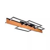 LED stropno svetlo LARYSA LED/35W/230V 35x90 cm, borovina