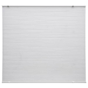 HORNVALLMO Plisirani zastori, bela/od vrha prema dnu od dna prema vrhu, 60x130 cm
