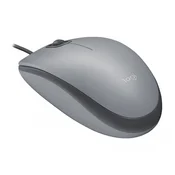 LOGITECH M110 Silent Opticki miš, Sivi