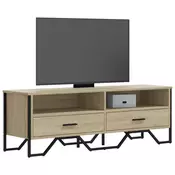 TV ormaric boja hrasta sonome 122x34x41 cm konstruirano drvo