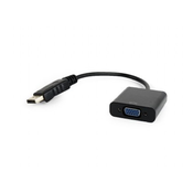 Gembird adapter za video kablove Displayport VGA Crno
