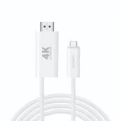 4smarts USB-C/HDMI kabel z Power Delivery 100 W - 2 m, bel