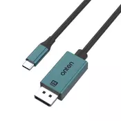 Adapter usb type-c na dp 1.8m (otn-uc955) onten ( AD484 )